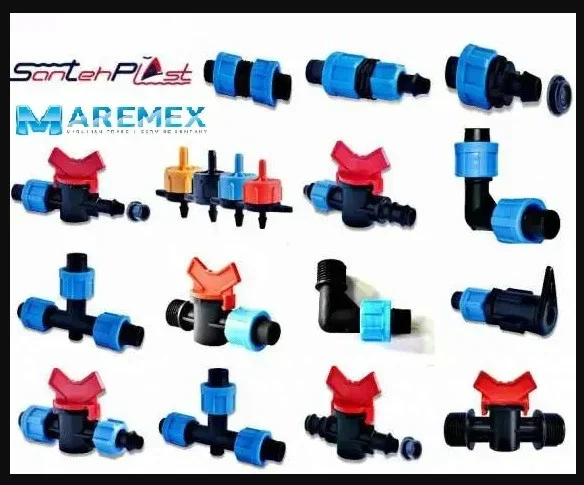 Фітинги для крапельної стрічки — каталог товарів Maremex