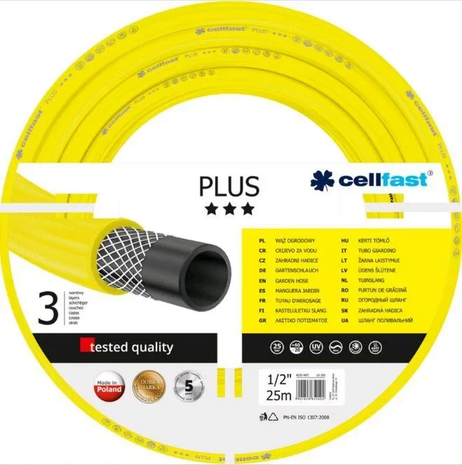 Шланг поливальний Cellfast PLUS 3/4"(50м/бухт) CF10-221 от Cellfast - купить в интернет-магазине