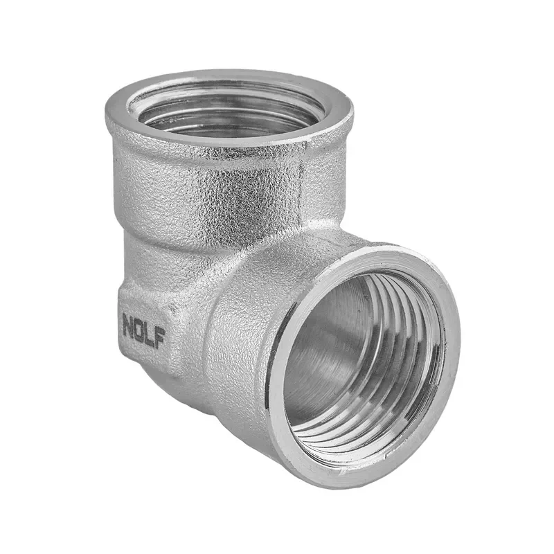 Угол Nolf NFC.L06FF-N-1/2'' FF никелированный (NF3102) от NOLF - купить в интернет-магазине