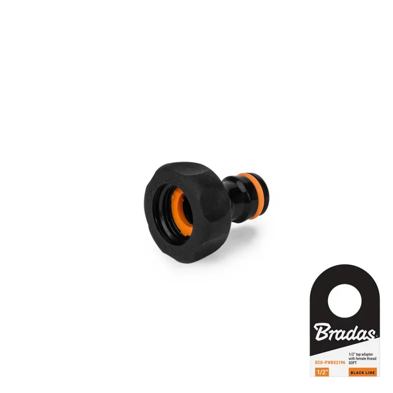 Адаптер на кран з внутрішньою різьбою 1/2", 
BLACK LINE SOFT, ECO-PWBS2196 от Bradas - купить в интернет-магазине