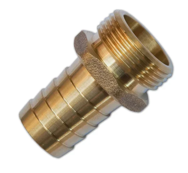 Адаптер з ніпелем на шланг 32 мм, РЗ 1 1/4", 
під ключ, латунь, GKI0111432 от Bradas - купить в интернет-магазине