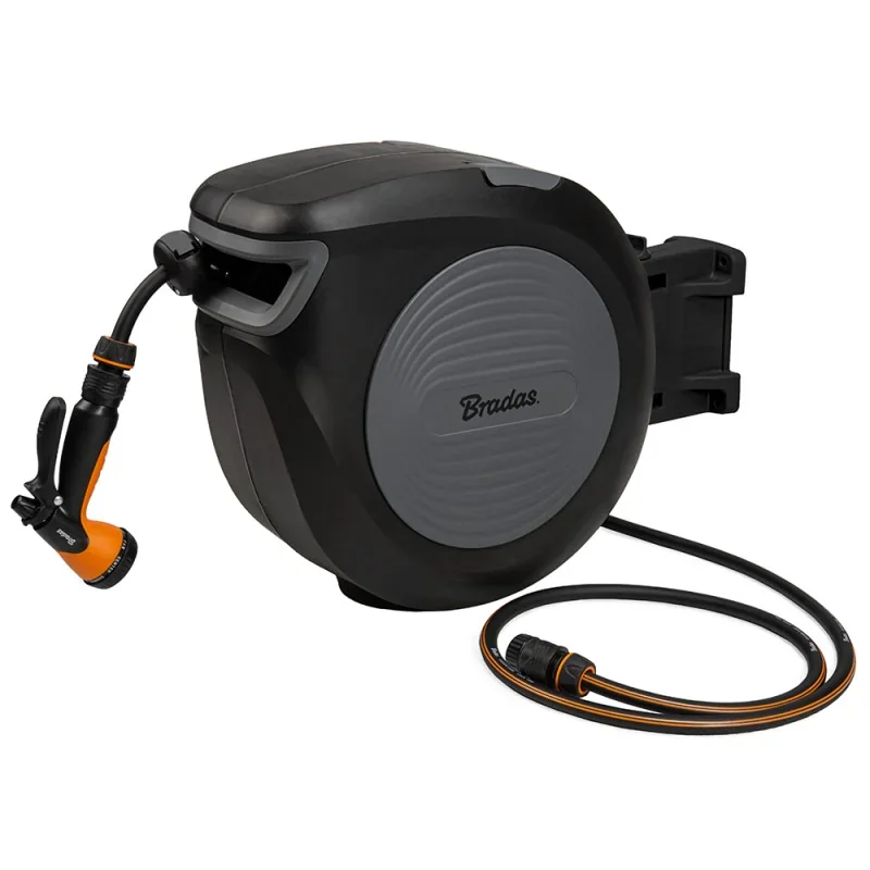 Автоматична котушка BLACK LINE зі шлангом 1/2"
- 20м та аксесуари, ECO-W1B20 от Bradas - купить в интернет-магазине