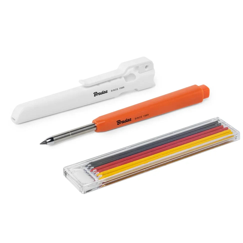 Автоматичний будівельний олівець з чохлом,
DIY-PCAWL05OR/B от Bradas - купить в интернет-магазине