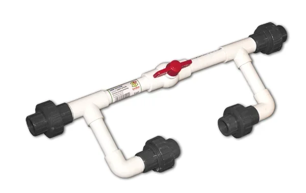 Байпас для інжектора Вентурі 1/2", з'єднання 
з внутрішньою різьбою 1/2", DSFI-0412L от Bradas - купить в интернет-магазине