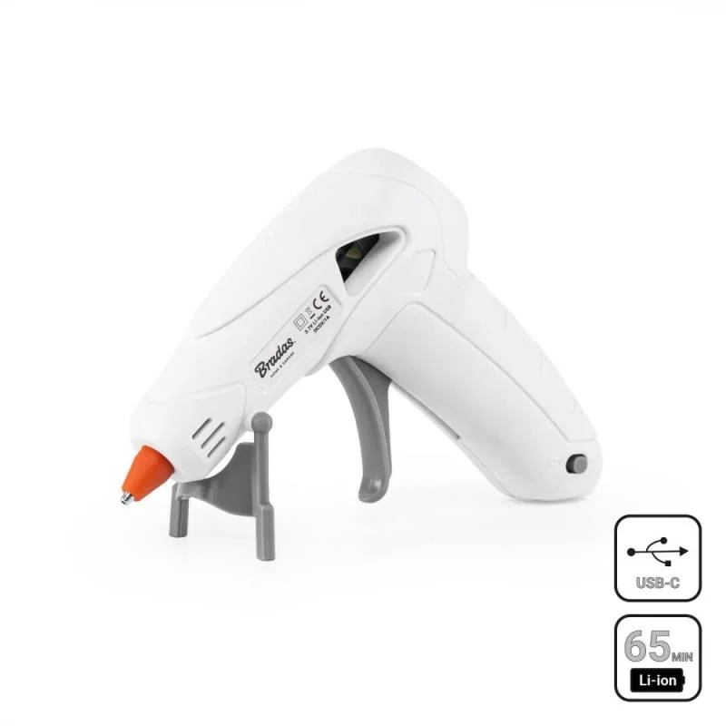 Бездротовий клейовий пістолет, 7 мм, 10 Вт, 
USB-C, DIY-GGWL0704/BOX от Bradas - купить в интернет-магазине