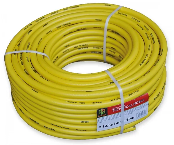 BRADAS Шланг технічний YELLOW 12,5 х 3мм17 BAR, TH12,5*3YL от Bradas - купить в интернет-магазине