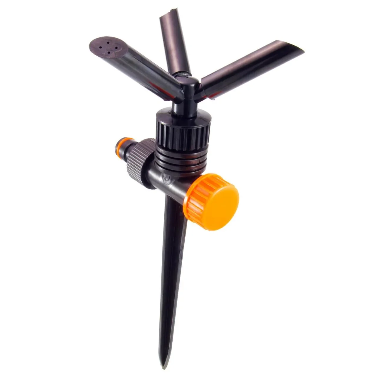 Дощувач 3 ходовий укороч. з кілочком під конектором SLD чорний от SLD - купить в интернет-магазине