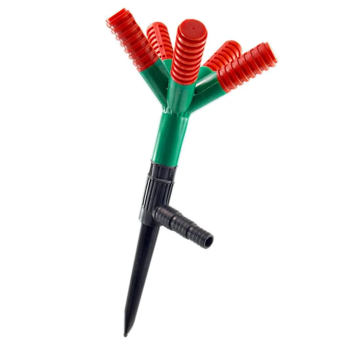 Дощувач 5 ходовий + кілочків SLD зелений от SLD - купить в интернет-магазине