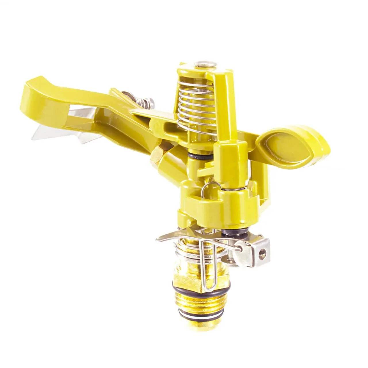 Дощуватель імпульсний металевий SLD жовтий от SLD - купить в интернет-магазине