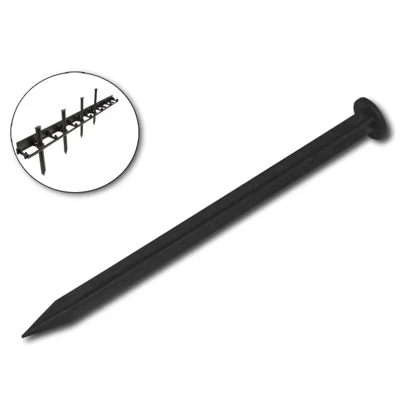 Кілок фіксувальний для бордюрів, 25см, RIM-BORD
- 50шт., OBKT25/50 от Bradas - купить в интернет-магазине