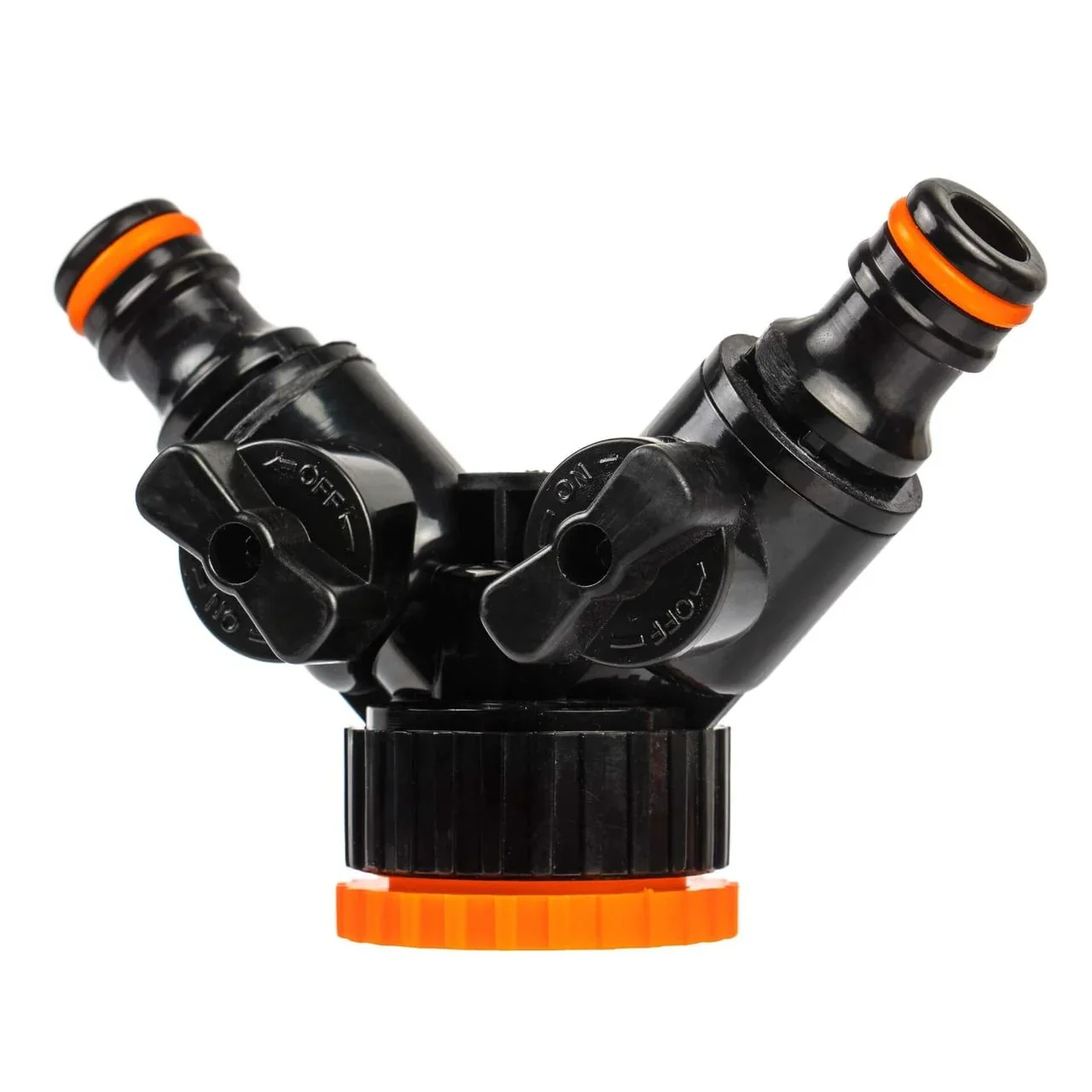 Колектор на 2 виходи під конектор з внутрішнім різьбленням SLD 3/4" х 1" чорний от SLD - купить в интернет-магазине