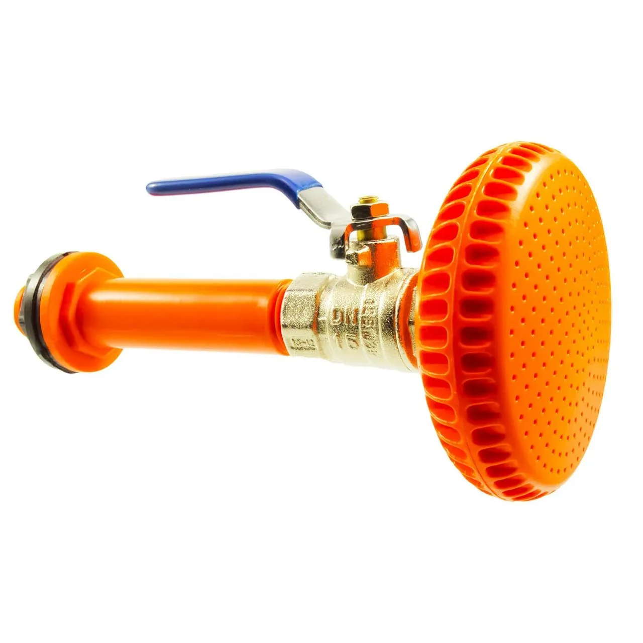 Комплект для поливу душовий металевий Norton 9 см помаранчевий от Norton - купить в интернет-магазине