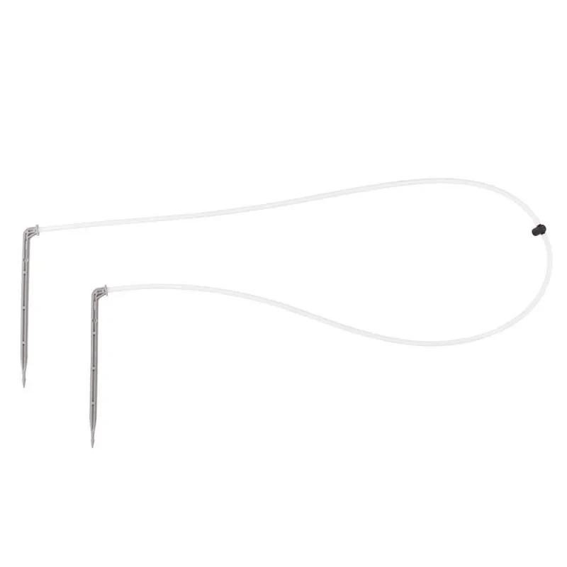 Комплект для прикореневого поливу з 2 кутовими 
крапельницями, 2,2 л/г., РЕ шланг 50 см, DSK-3222L от Bradas - купить в интернет-магазине