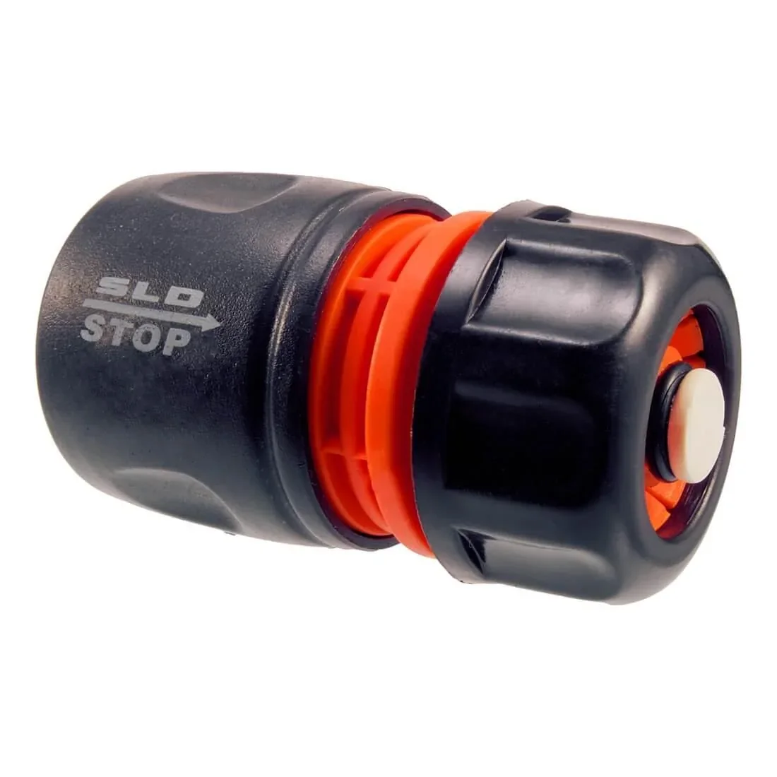 Конектор із клапаном SLD 1/2'' чорний от SLD - купить в интернет-магазине