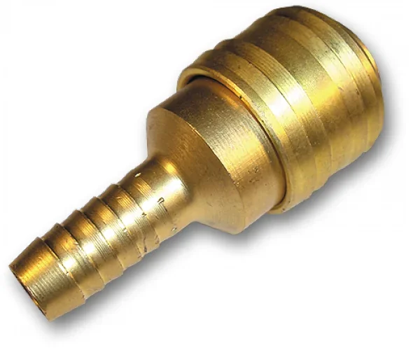 Конектор пневматичний "мама" зі штуцером 
під шланг 9 мм, латунь, SE2-3SH от Bradas - купить в интернет-магазине
