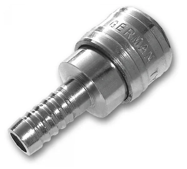 Конектор пневматичний "мама" зі штуцером 
під шланг 9 мм, STAL-CHROM, SE3-3SH/STEEL от Bradas - купить в интернет-магазине