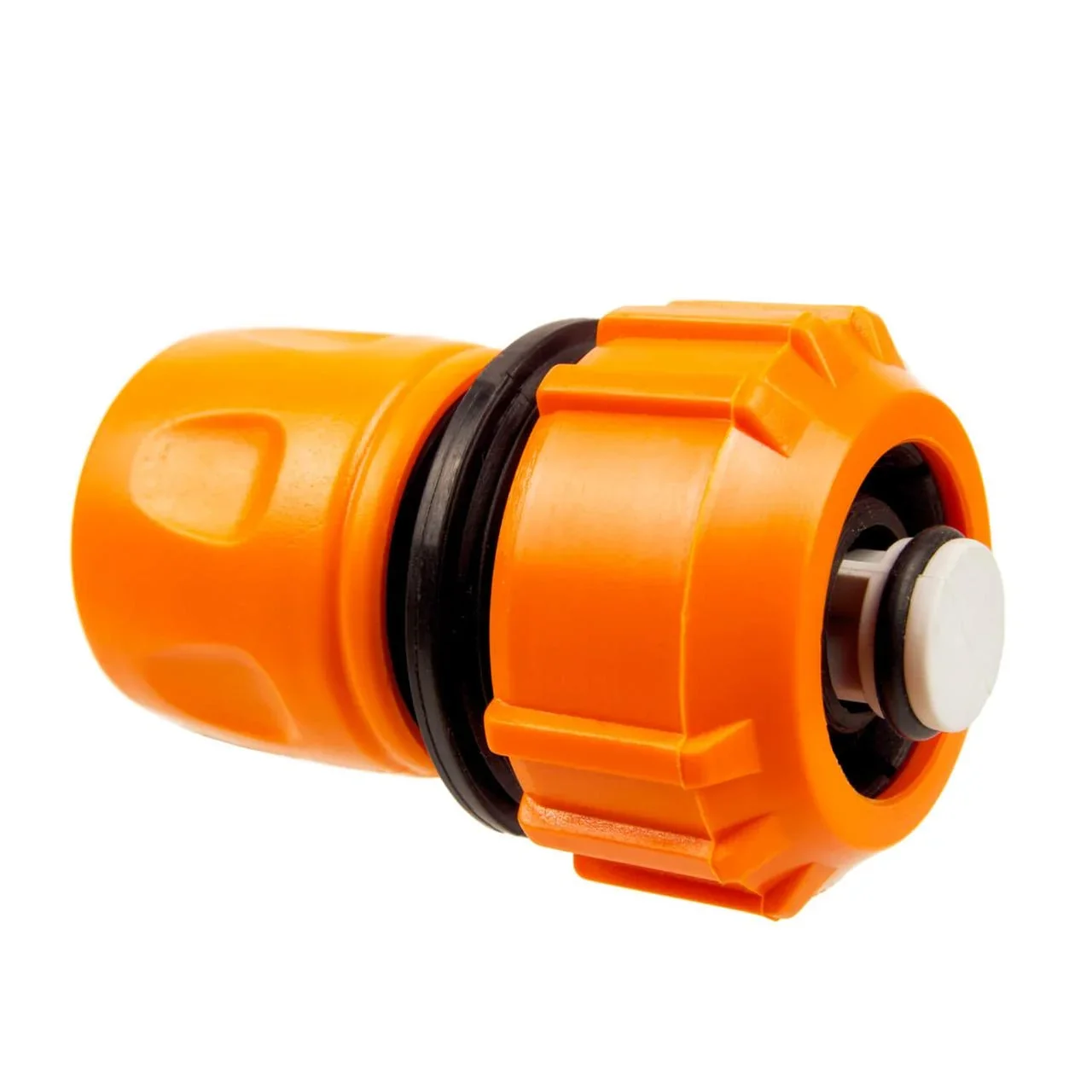 Конектор з клапаном Norton 3/4'' оранжевий от Norton - купить в интернет-магазине