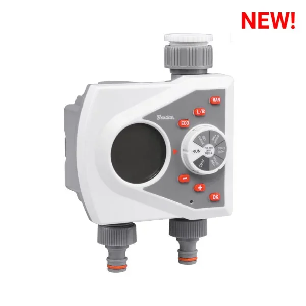 Контролер поливу електронний 2-зонний, 
WHITE LINE, WL-3134 от Bradas - купить в интернет-магазине