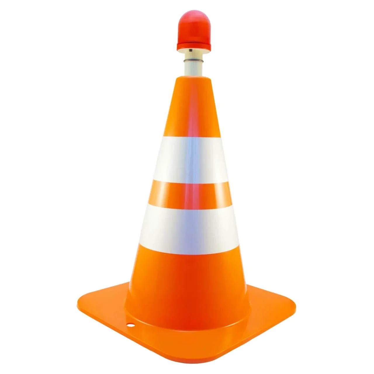 Конус із сигнальним ліхтариком SLD помаранчевий от SLD - купить в интернет-магазине