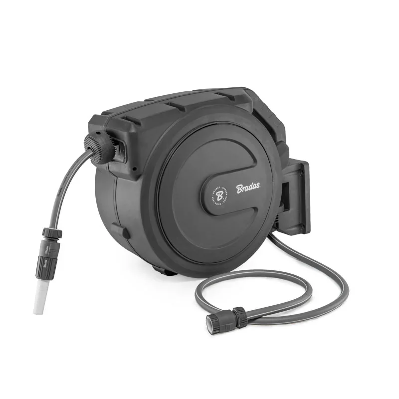 Котушка автоматична зі шлангом 1/2" 20м та
аксесуарами WHITE LINE, WL-W7B20 от Bradas - купить в интернет-магазине