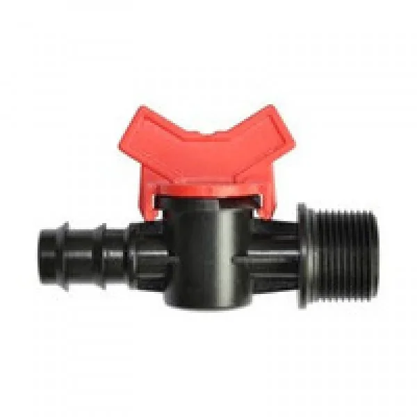 Кран для багаторічної трубки із зовнішньою різьбленням. д.3/4". SL-011-9 (700/70шт) от Santehplast - купить в интернет-магазине