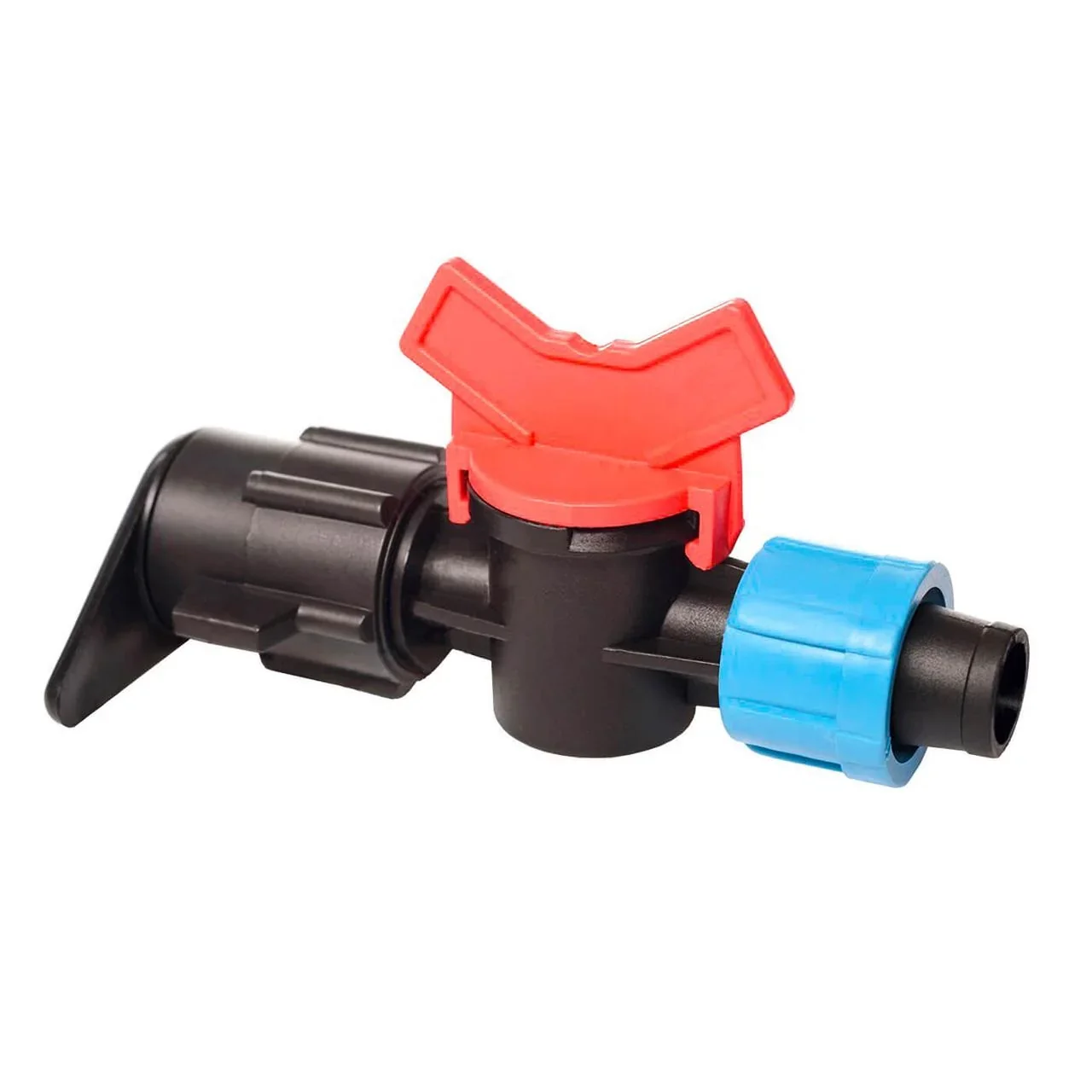 Кран для крапельної стрічки під рукав LFT от Santehplast - купить в интернет-магазине