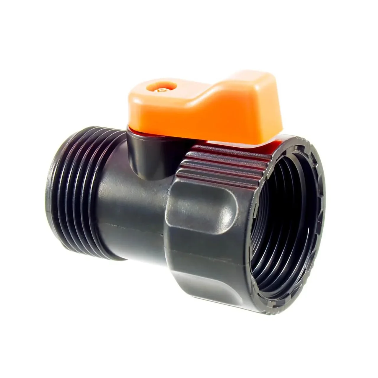 Кран кульовий зовнішнє внутрішнє різьблення SLD 3/4" x 3/4" чорний от SLD - купить в интернет-магазине