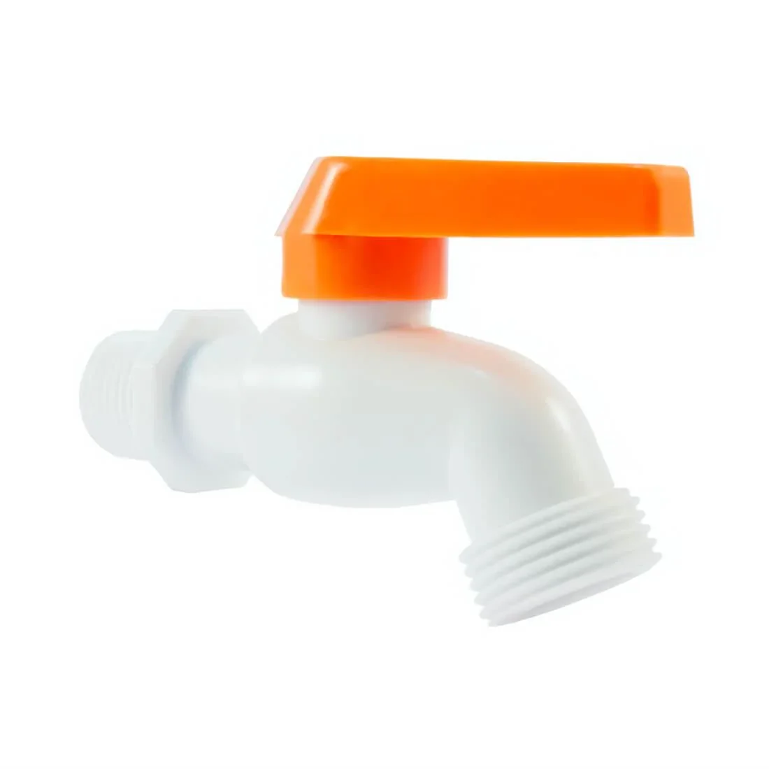 Кран «Ніс» зовнішня різьба Norton 1/2"x 3/4" білий от Norton - купить в интернет-магазине