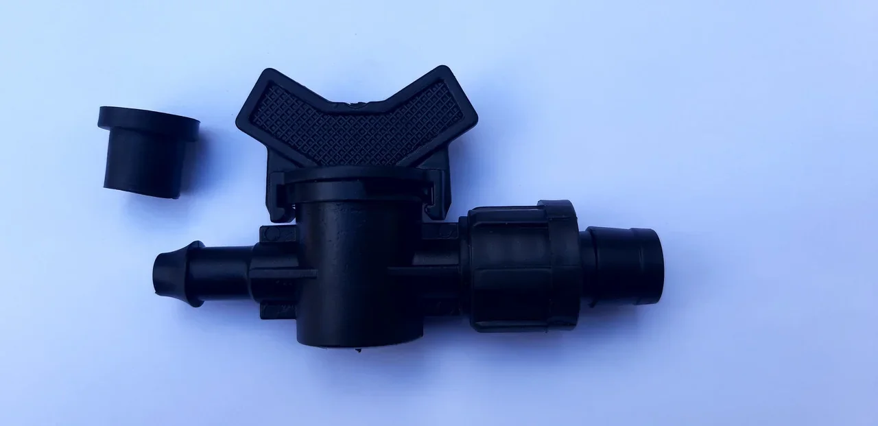 Кран стартовий із гумкою для крапельної стрічки от None - купить в интернет-магазине