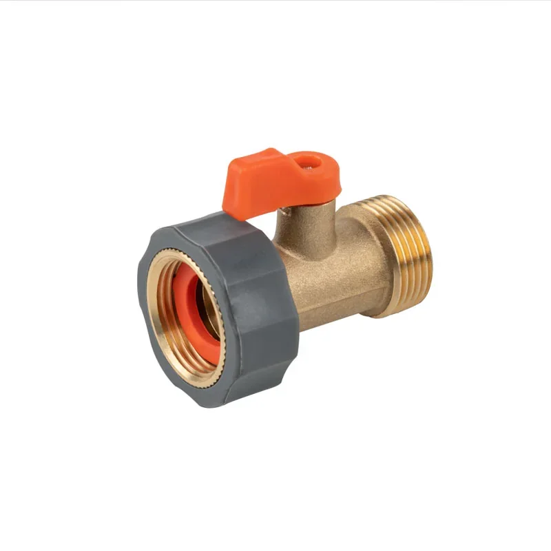 Кран запірний з внутрішньою і зовнішньою 
різьбами 3/4", BRASS SOFT, BR-S2232 от Bradas - купить в интернет-магазине