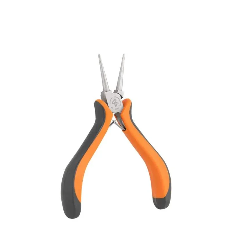 Круглі плоскогубці MINI 130 мм, нікельовані, 
HOME & GARAGE, DIY-PL2016/4 от Bradas - купить в интернет-магазине