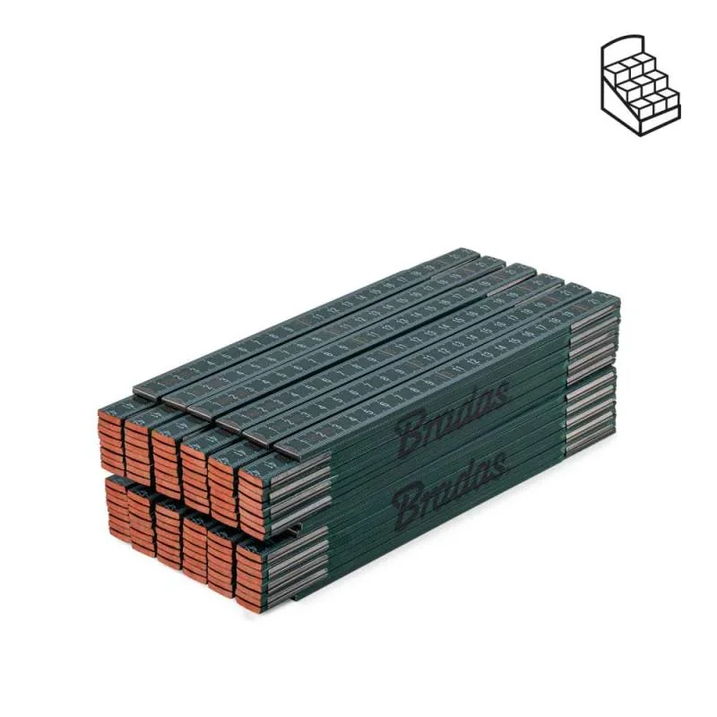 Лінійка розкладна, дерево, 2м, пружина, зелений,
DIY-MFW21GR/12BOX от Bradas - купить в интернет-магазине