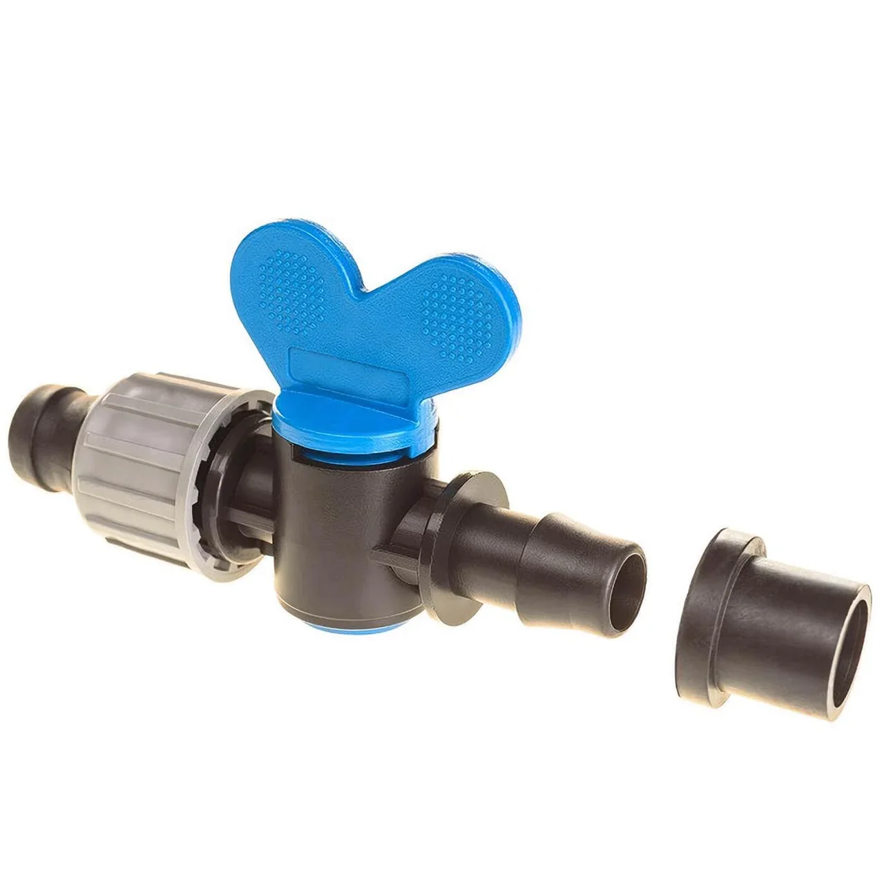 Мінікран із гумкою для крапельної стрічки от Santehplast - купить в интернет-магазине