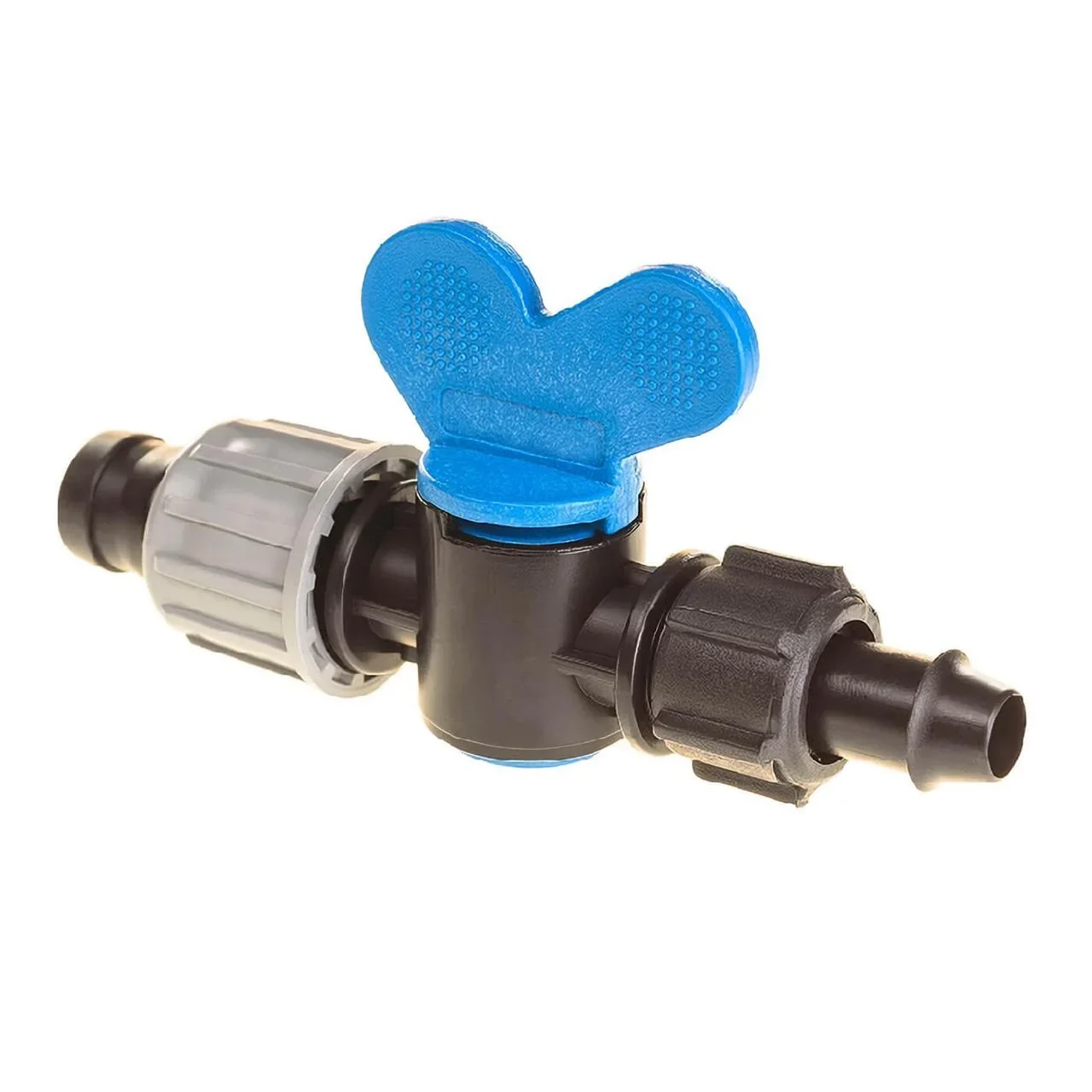 Мінікран із підтискачем для крапельної стрічки от Santehplast - купить в интернет-магазине