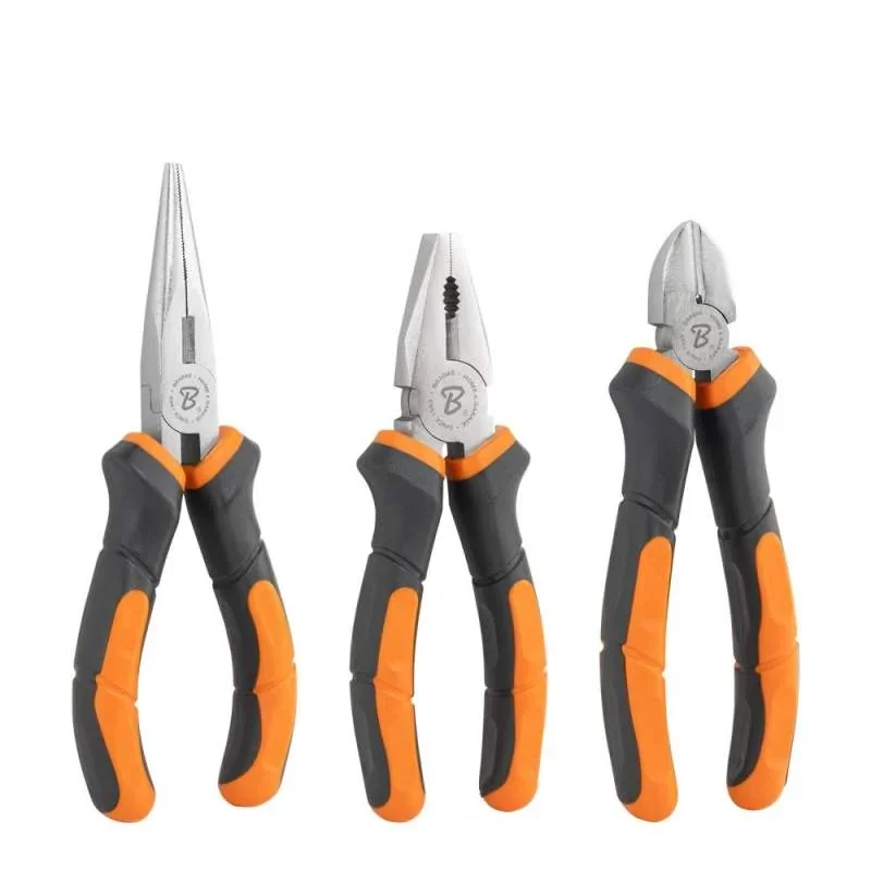 Набір плоскогубців MASTER GRIP, 3 штуки, нікельовані,
HOME & GARAGE, DIY-PL12/1SET от Bradas - купить в интернет-магазине