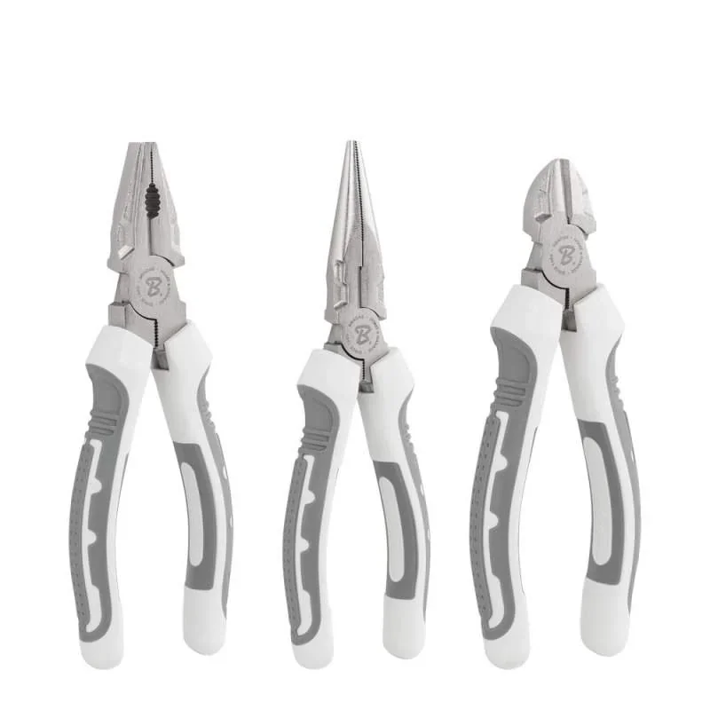 Набір плоскогубців PRO, 3 штуки, нікельовані,
WHITE LINE, DIY-PLWL13/1SET от Bradas - купить в интернет-магазине