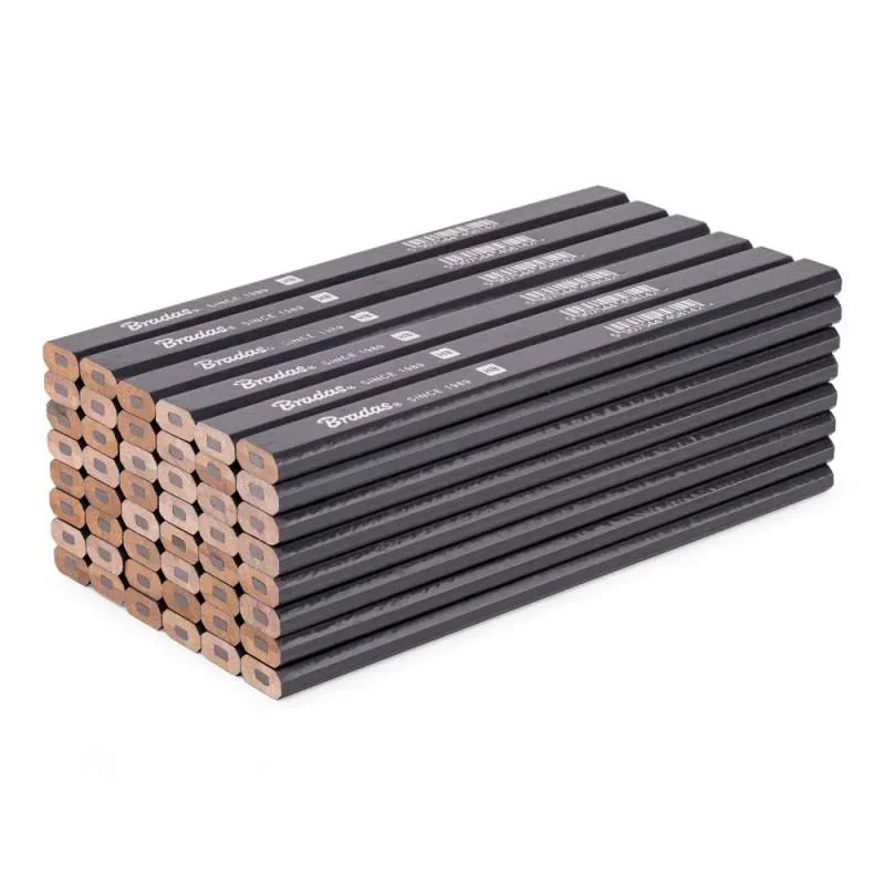 Олівець будівельний, HB 180мм, OCTAGON, темно-сірий, 
DIY-PCWL2OC18DG/48D от Bradas - купить в интернет-магазине