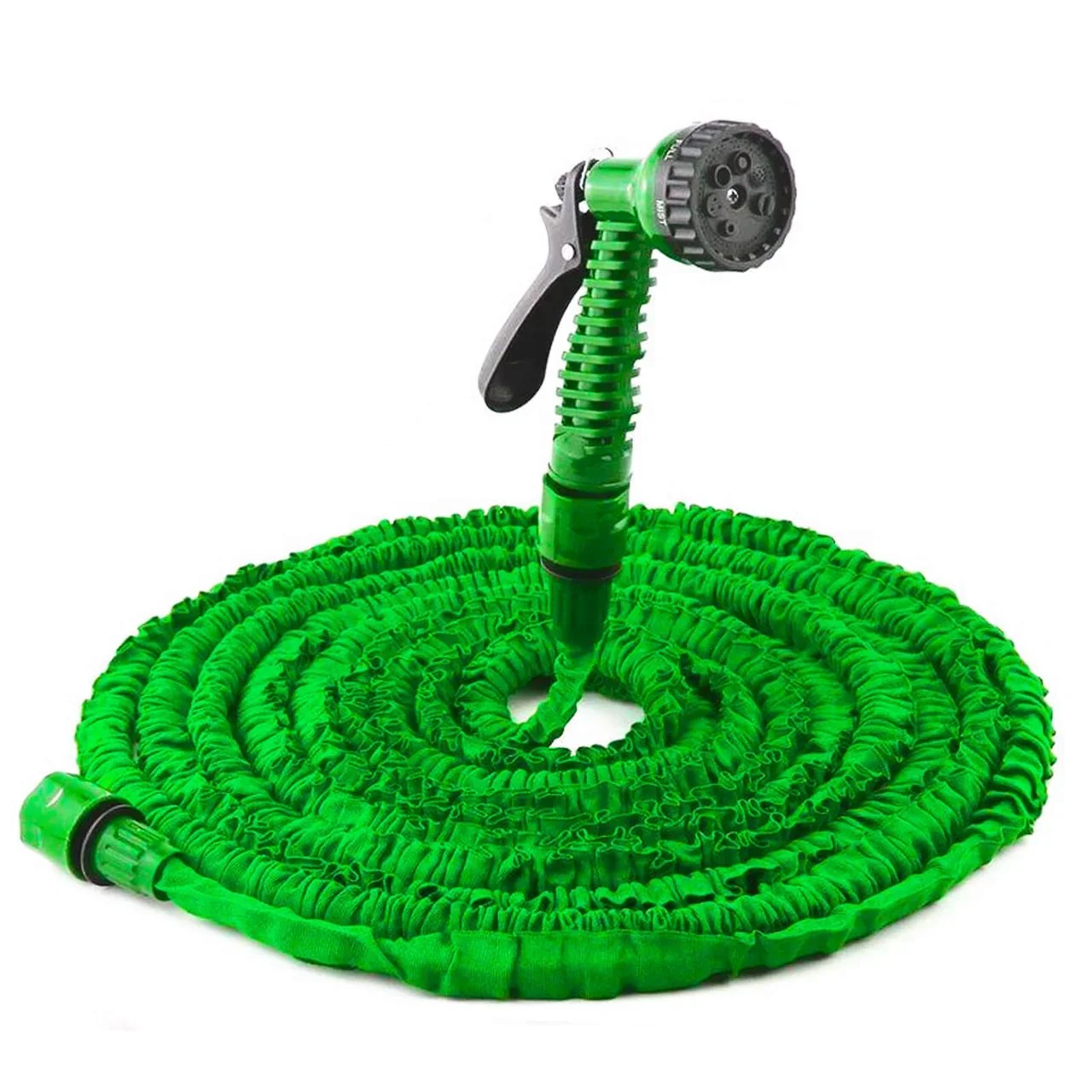 Поливальний шланг розтяжний SLD 45 м зелений от SLD - купить в интернет-магазине