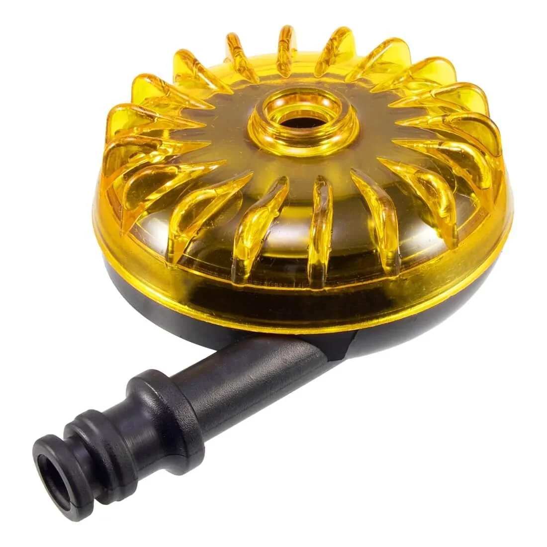 Равлик для поливу прозорий (під конектор) SLD ⌀ 9 см жовтий от SLD - купить в интернет-магазине