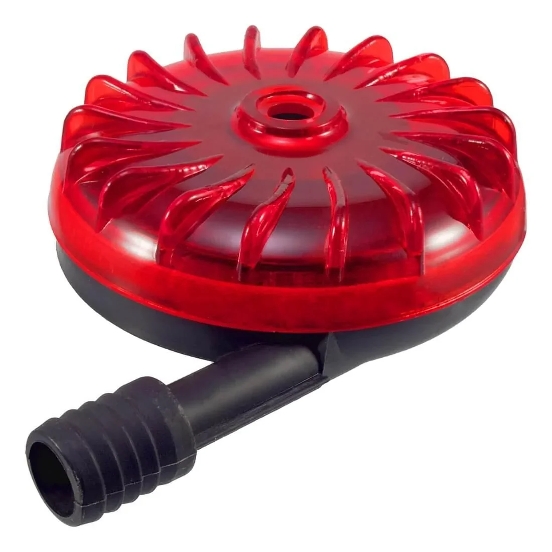 Равлик для поливу прозорий SLD ⌀ 11 см червоний от SLD - купить в интернет-магазине