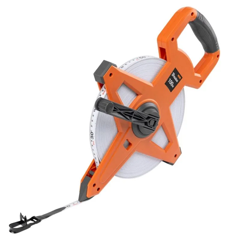 Рулетка вимірювальна, fiberglass, швидка, 100 
м, DIY-MH12-10015F/CB от Bradas - купить в интернет-магазине