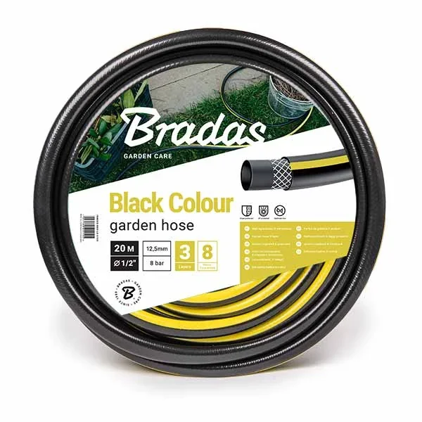 Шланг для поливу BLACK COLOUR 1" 25м, WBC125 от Bradas - купить в интернет-магазине