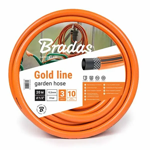 Шланг для поливу GOLD LINE 3/4" 50м, WGL3/450 от Bradas - купить в интернет-магазине