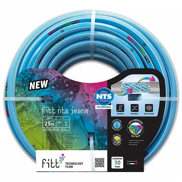 Шланг для поливу NTS JEANS 1/2" 50м, NTSJS1/250 от Bradas - купить в интернет-магазине
