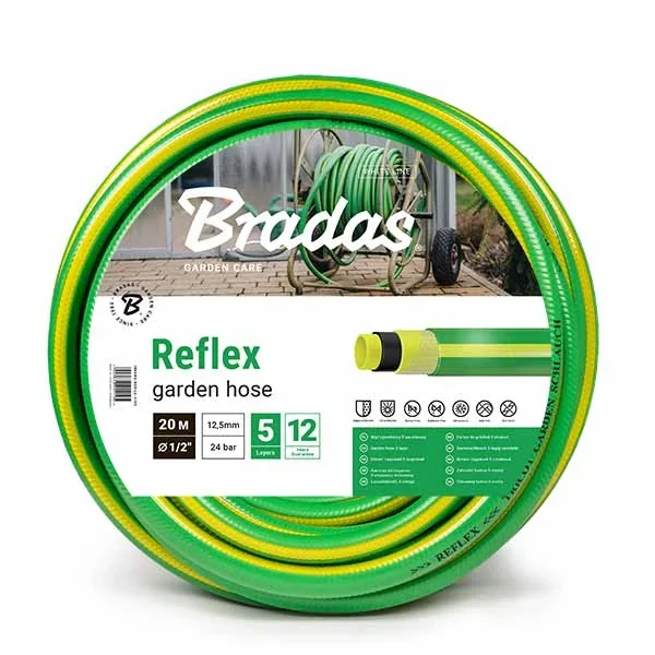 Шланг для поливу REFLEX 3/4" 25м, WFR3/425 от Bradas - купить в интернет-магазине