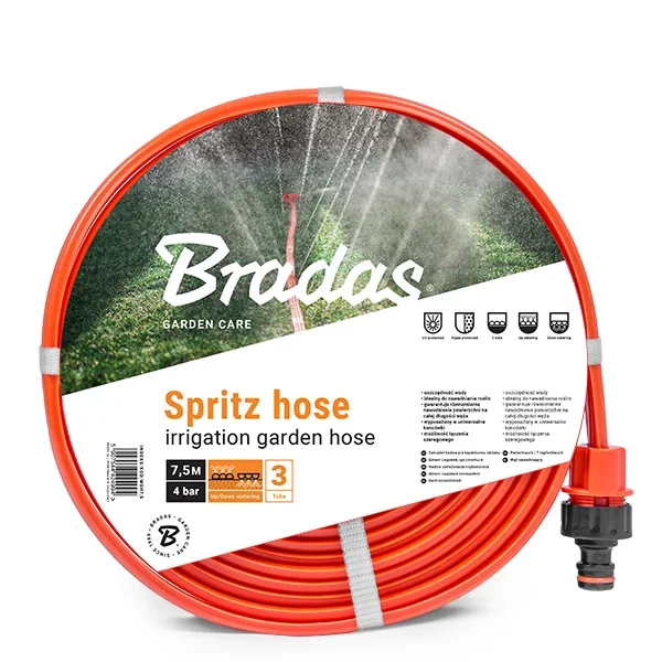 Шланг спринклерний 3-х канальний 7,5м "SPRITZ
HOSE", WSH7,5 от Bradas - купить в интернет-магазине