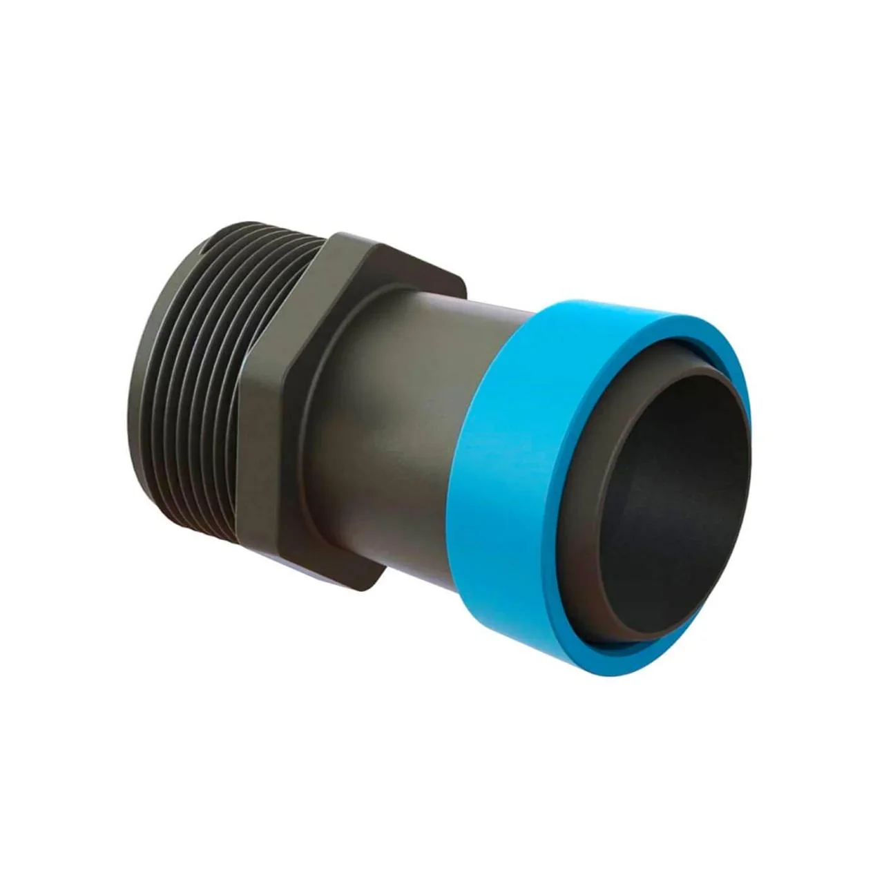 Стартер для стрічки «Туман» із зовнішнім різьбленням Santehplast 40 мм (∅ 25) ¾" чорний от Santehplast - купить в интернет-магазине