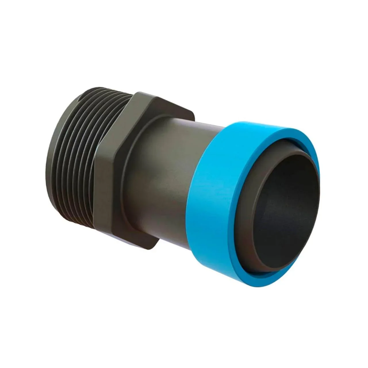 Стартер для стрічки «Туман» із зовнішнім різьбленням Santehplast 50 мм (∅ 32) 1" чорний от Santehplast - купить в интернет-магазине