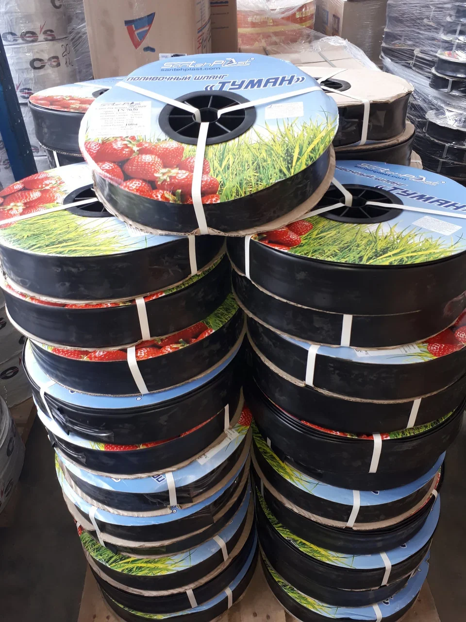 Стрічка Туман діаметр. 40 мм, ширина 60мм, товщина 0.25мм (Бухта 100м) "STP" от Santehplast - купить в интернет-магазине