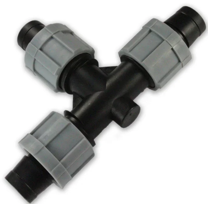 Трійник для крапельної стрічки, DSTA06-00L от Bradas - купить в интернет-магазине